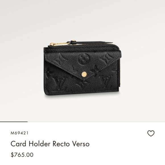 Louis Vuitton Card Holder Recto Verso - Picture 9 of 10